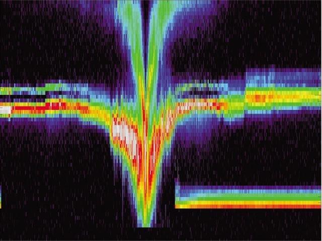 Comet Borrelly Slows Solar Wind