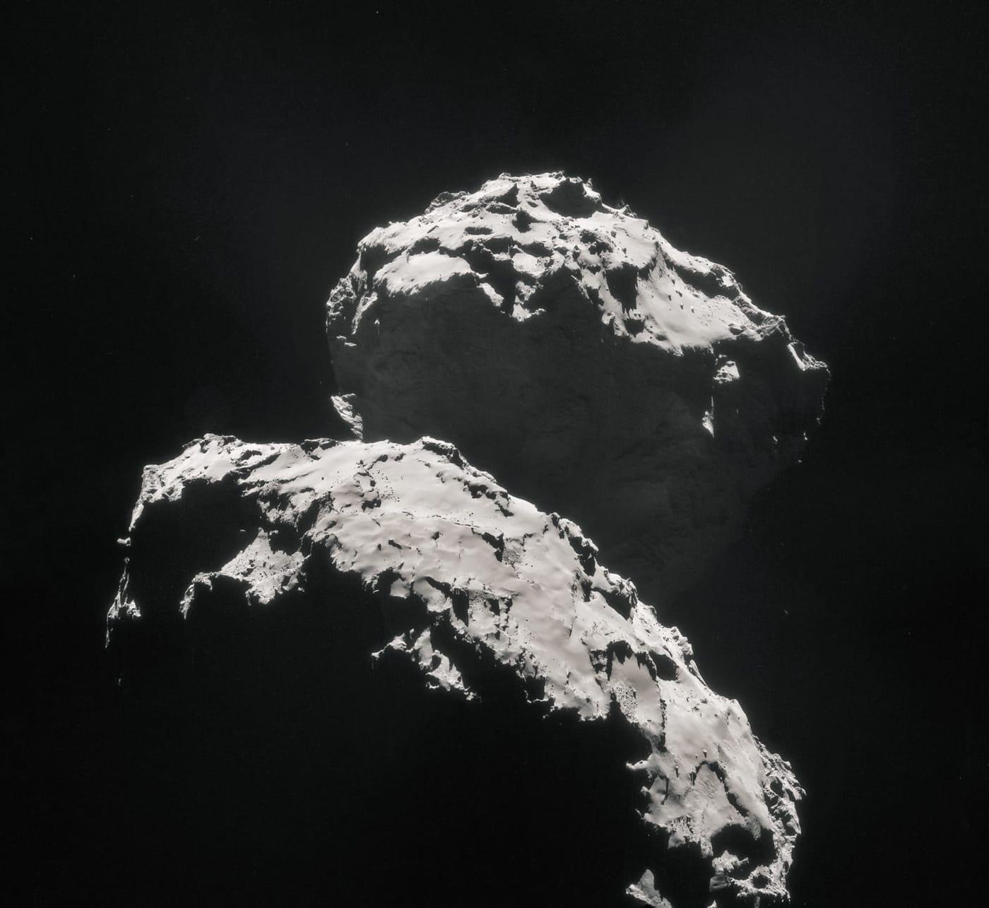 67P/Churyumov–Gerasimenko — Rosetta view of comet 67P-Churyumov–Gerasimenko (eso2001c)