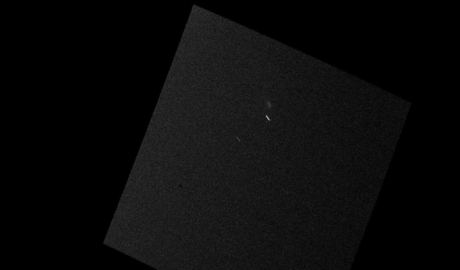 Mars Curiosity Rover Views Comet Siding Spring