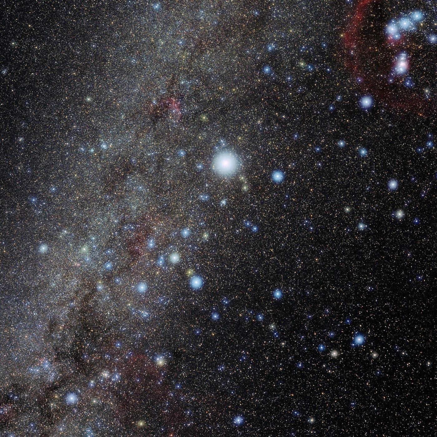 Canis Major — Photo of the constellation Canis Major produced by NOIRLab in collaboration with Eckhard Slawik, a German astrophotograp