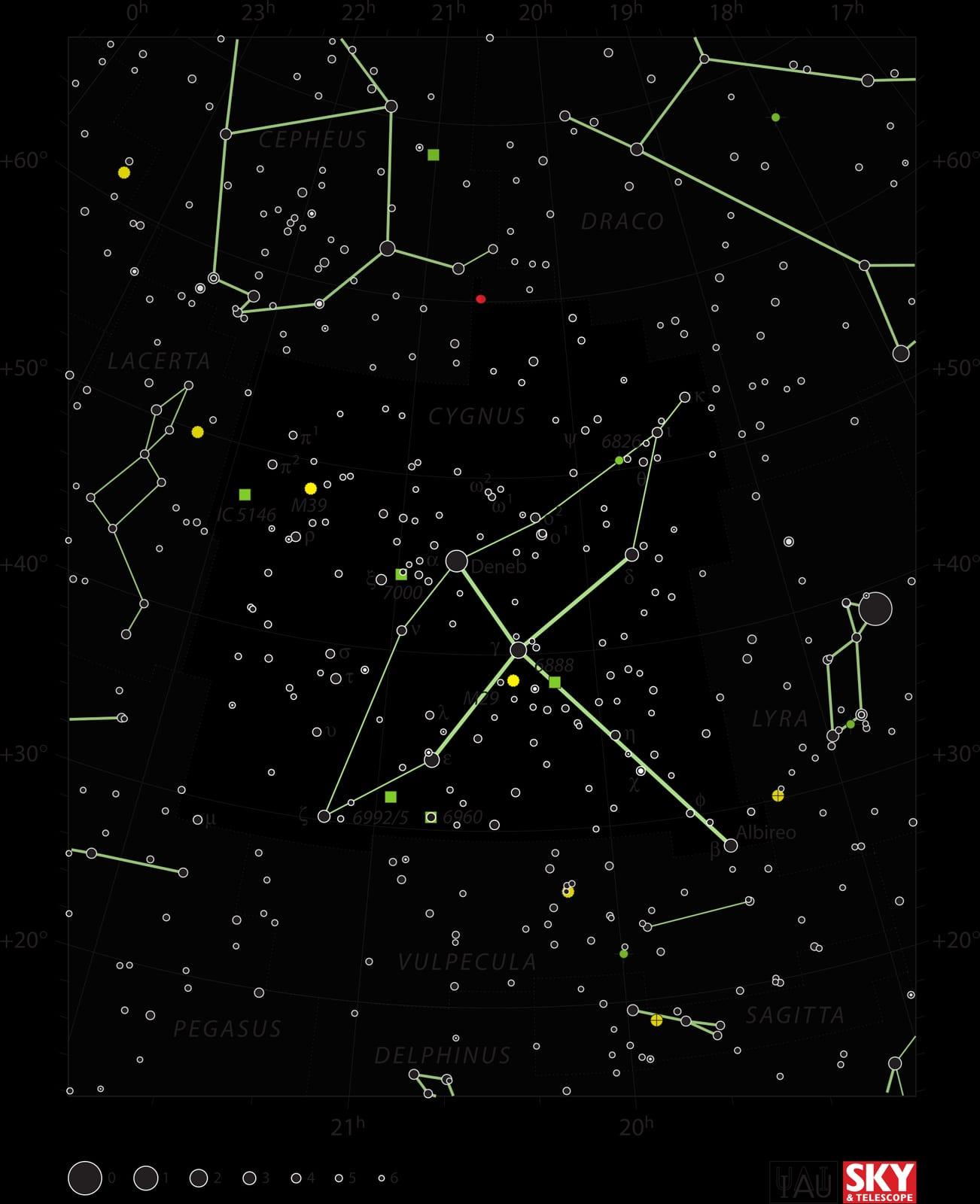Cygnus — Cygnus IAU