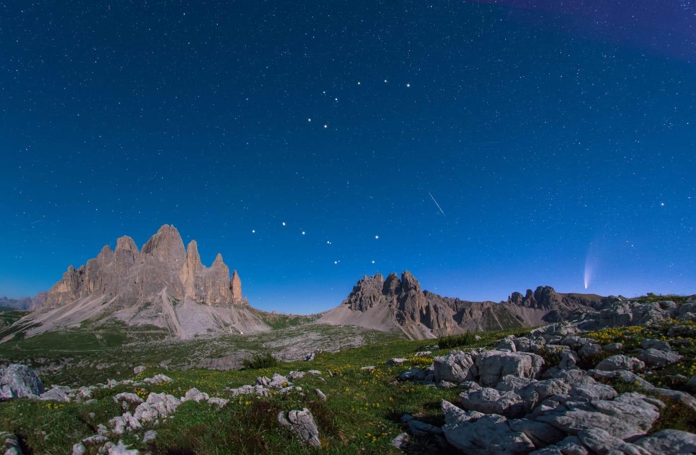 Ursa Minor — Big Dipper in Autumn (ann22042c-autumn)