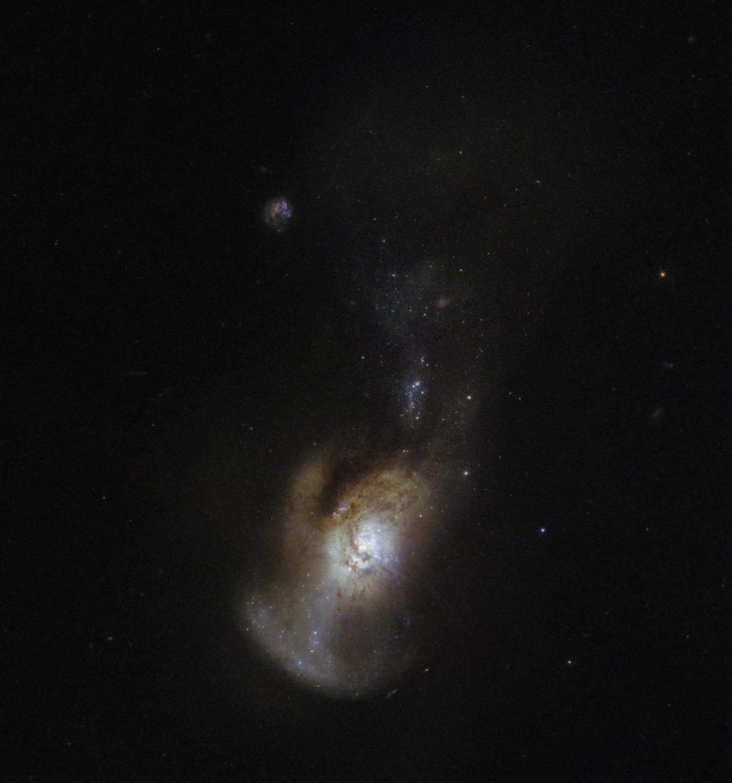 Medusa Galaxy Merger — NGC 4194 - Medusa Merger
