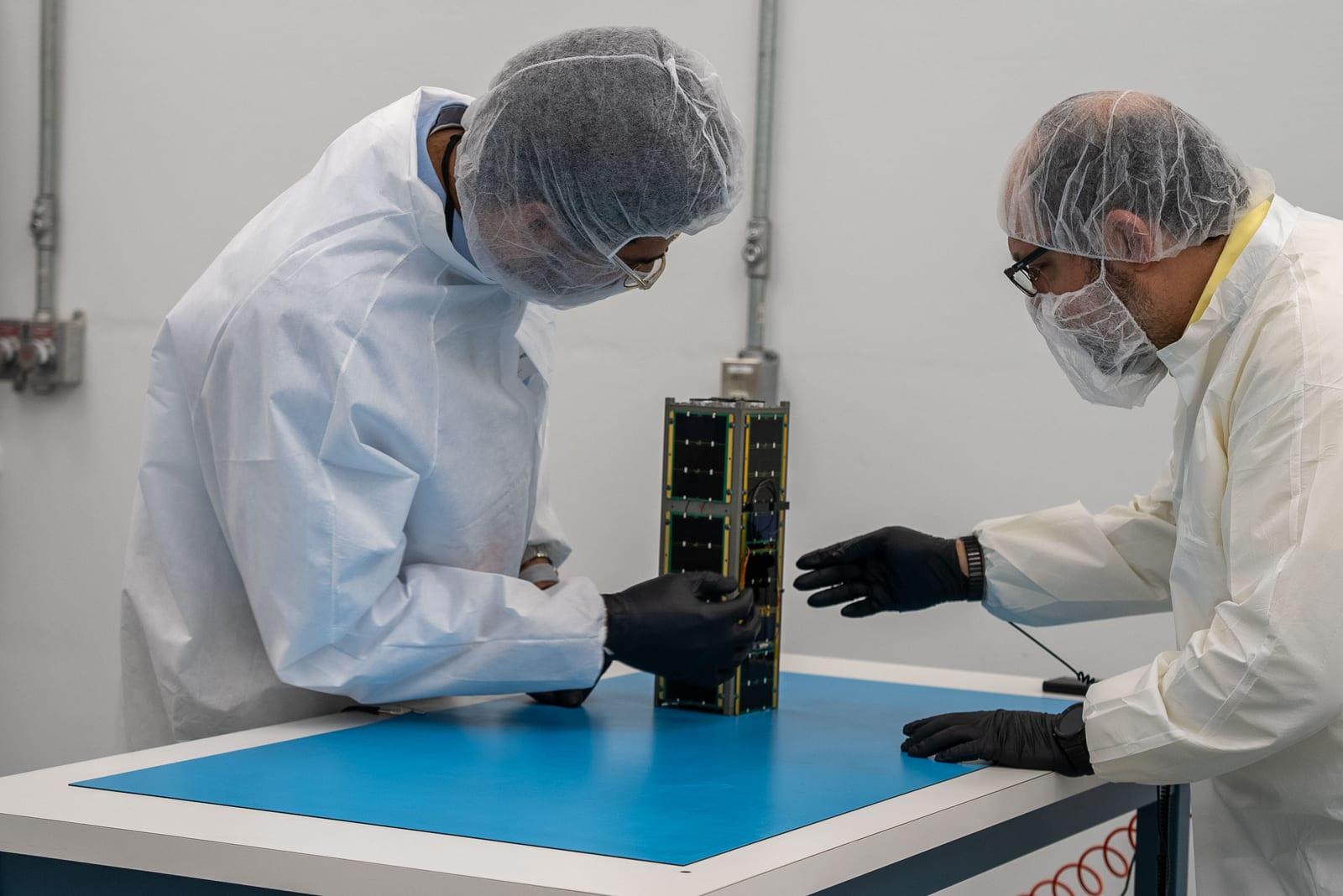 Firefly Demo-2 Payload Processing - MESAT1 Intergration