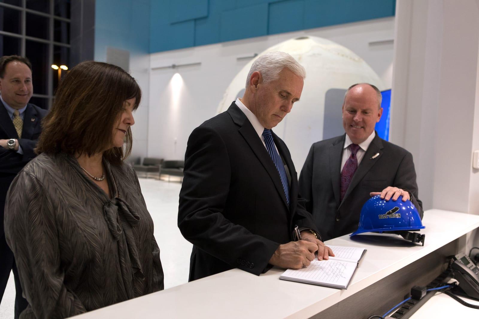 Vice President Mike Pence Visits Kennedy Space Center