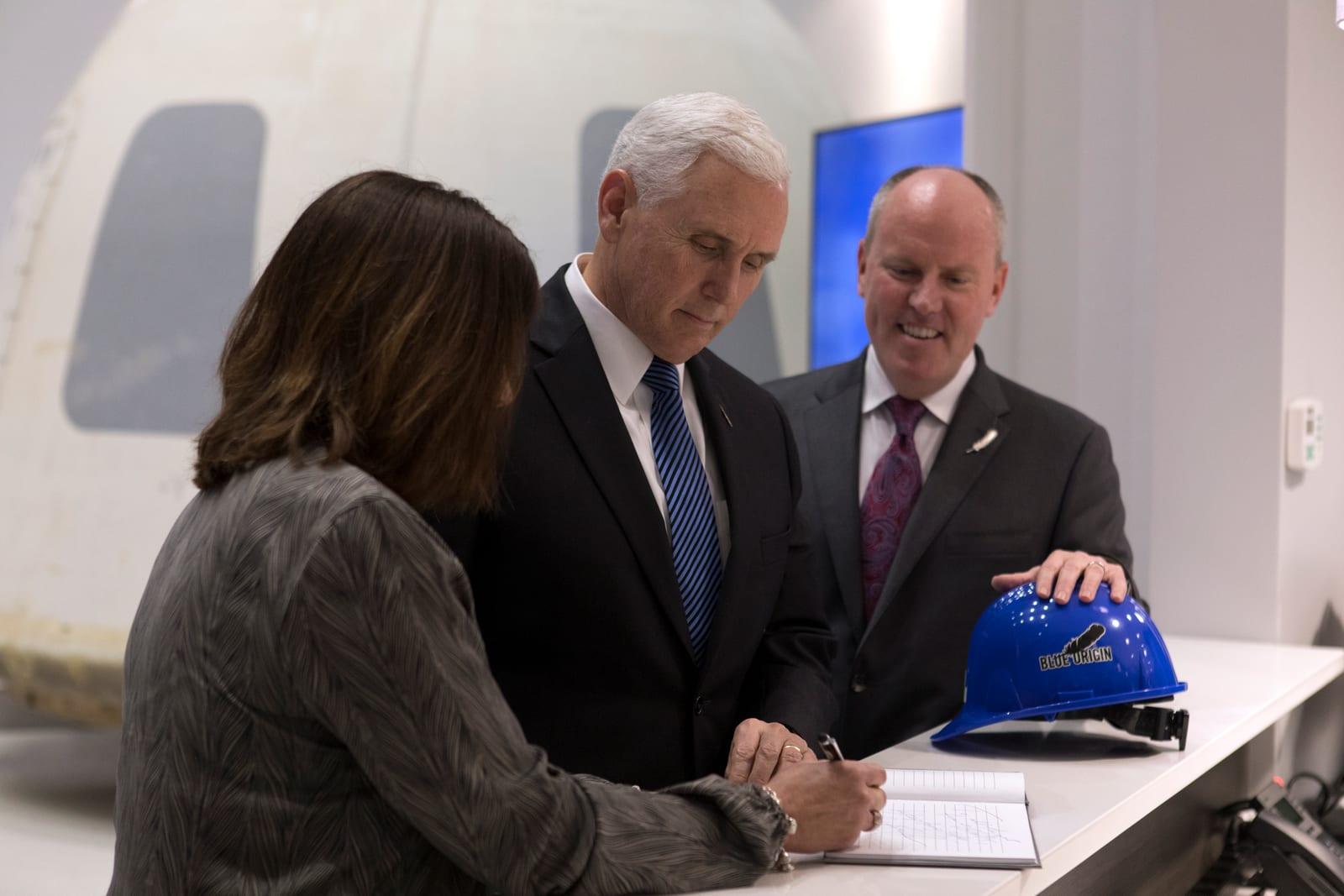 Vice President Mike Pence Visits Kennedy Space Center