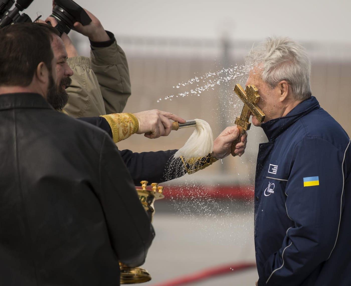 Expedition 33 Soyuz Blessing