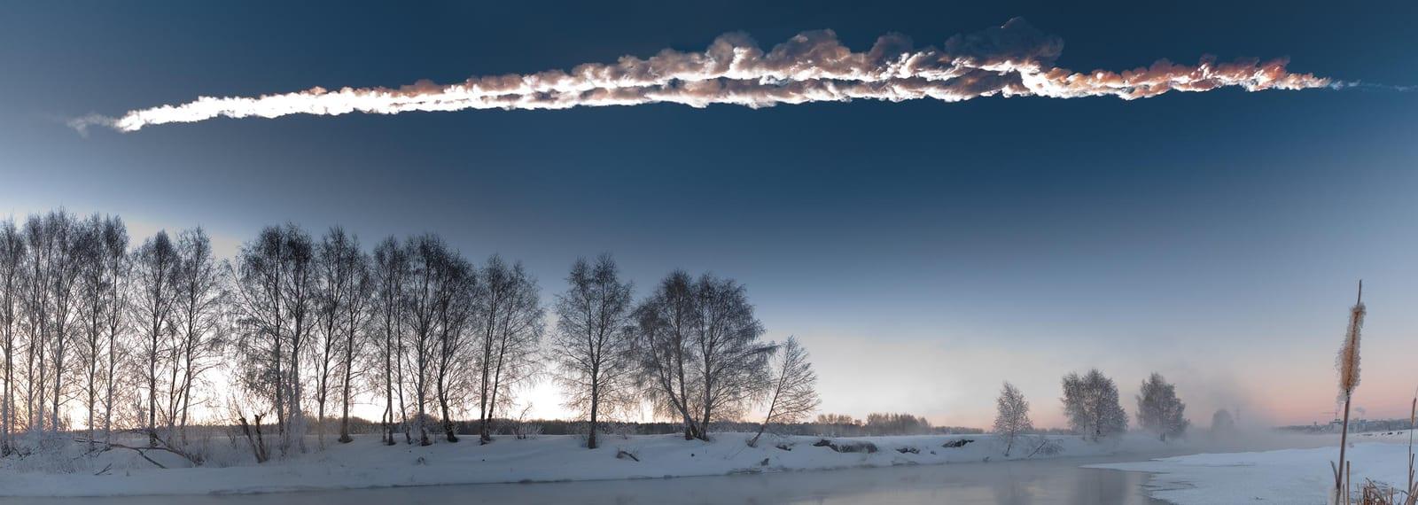 Fireball Streaking over Russia