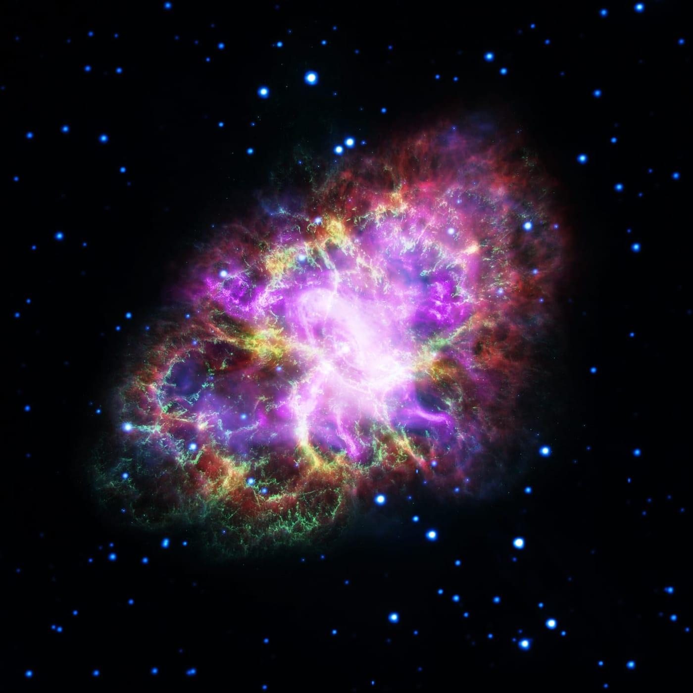 Observatories Combine to Crack Open the Crab Nebula
