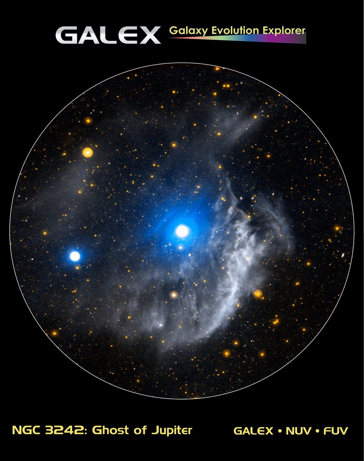 Jupiter's Ghost Nebula — The Extended Region Around the Planetary Nebula NGC 3242