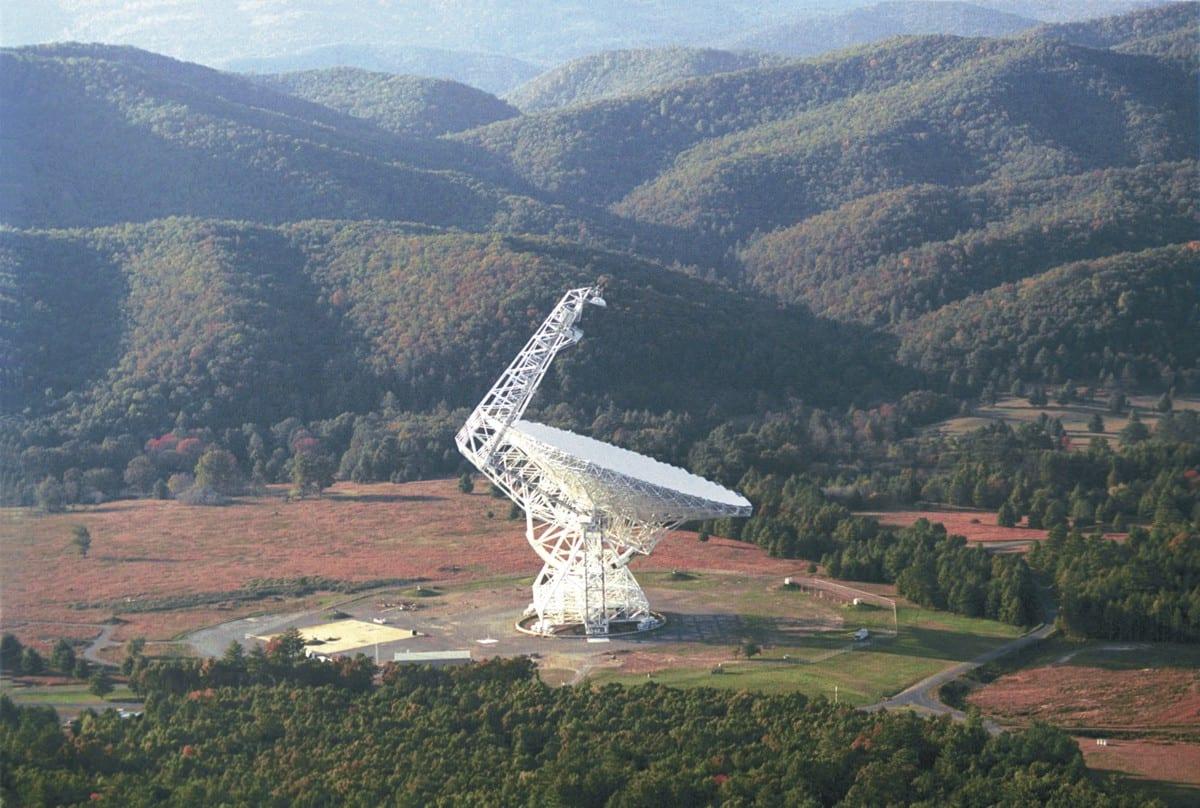 Green Bank Telescope — Green Bank 100m diameter Radio Telescope