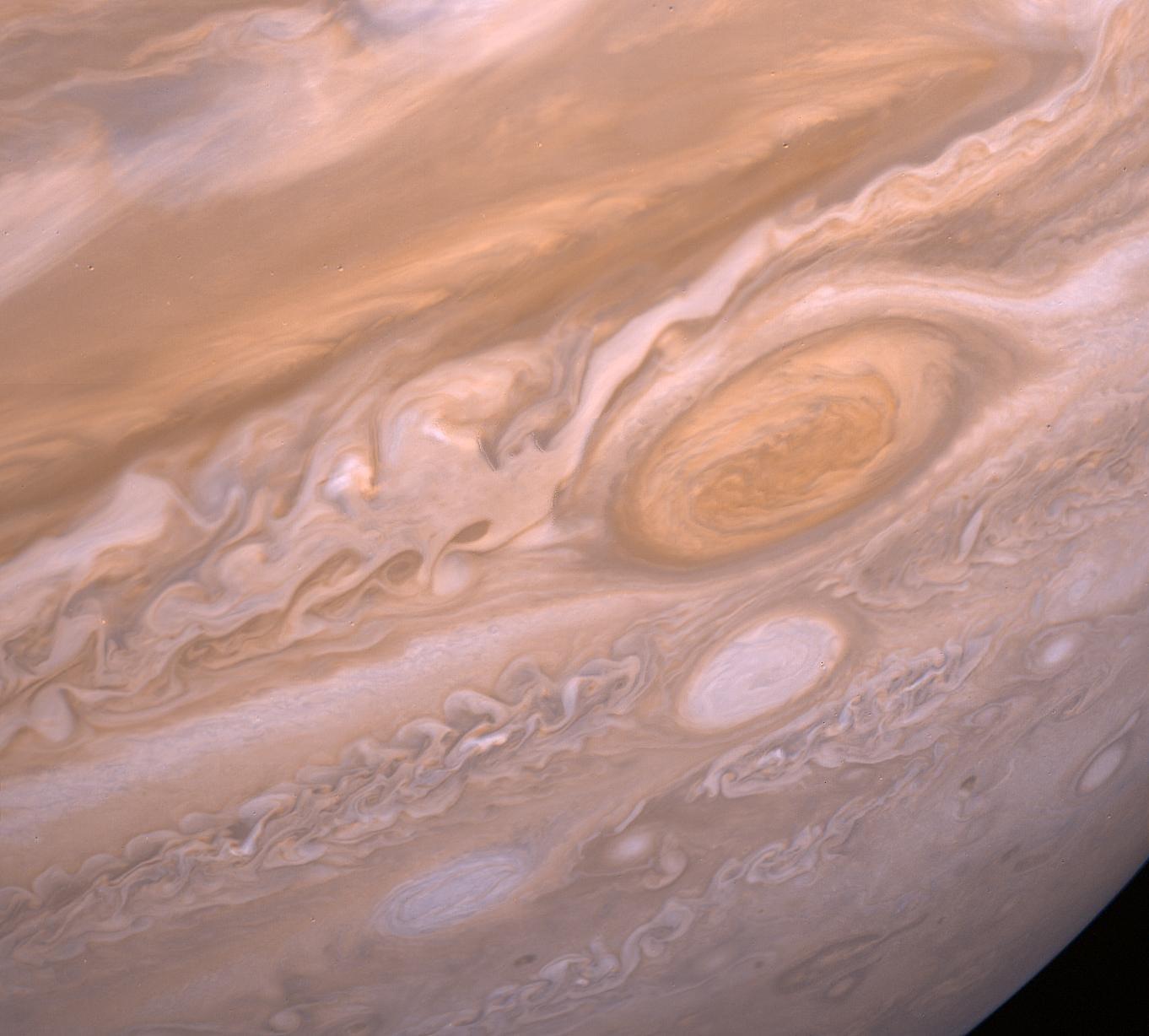 Jupiter Violent Storms