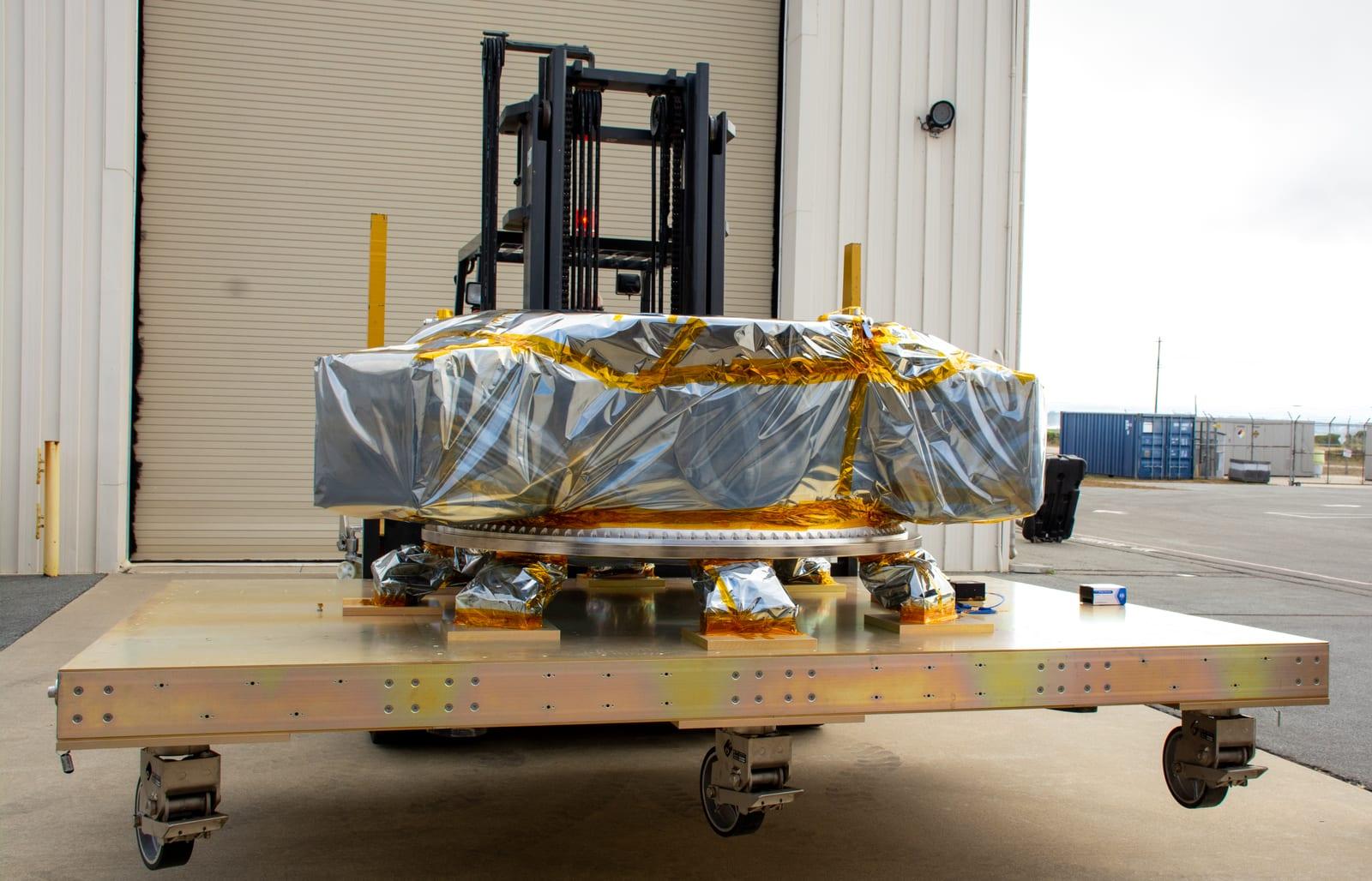 Landsat 9 Spacecraft Arrival