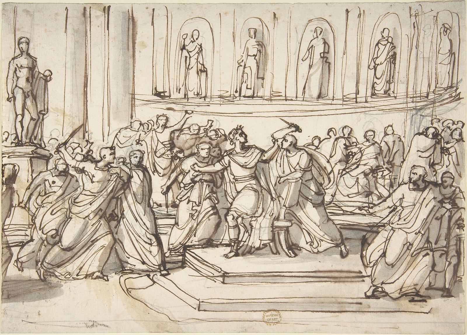 CAESAR (concept) — Assassination of Julius Caesar MET DP808060