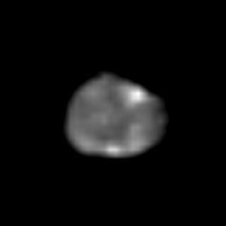 Galileo First Image of Amalthea