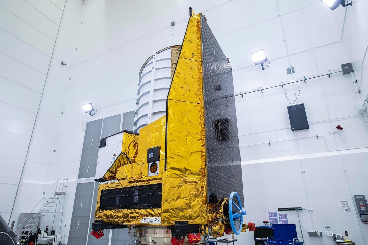 Euclid Spacecraft in Cleanroom