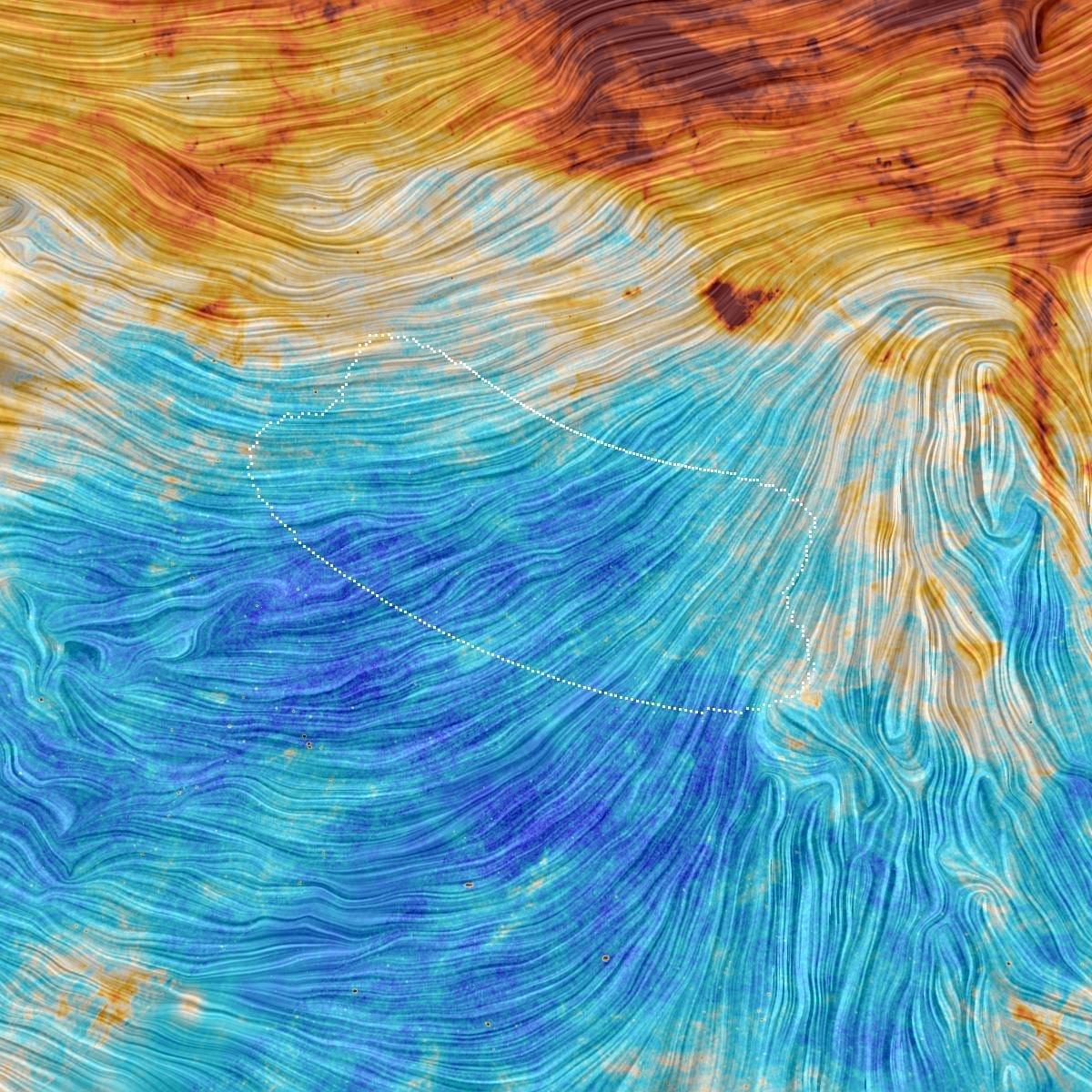 Planck View of BICEP2/Keck Array Field