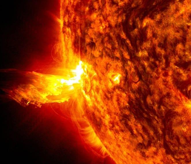 Sun Emits a Solstice CME