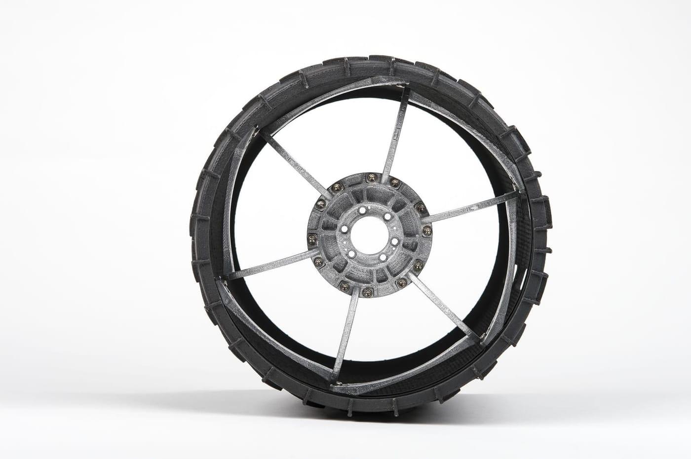 Mars Curiosity Wheel Mock-up