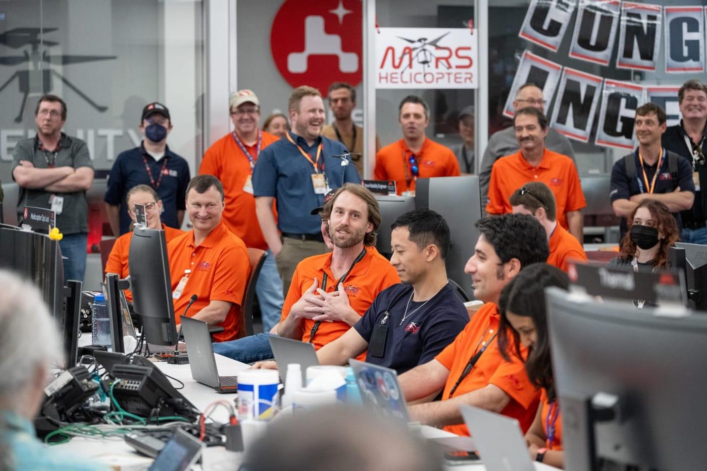 Ingenuity Team's Final Shift