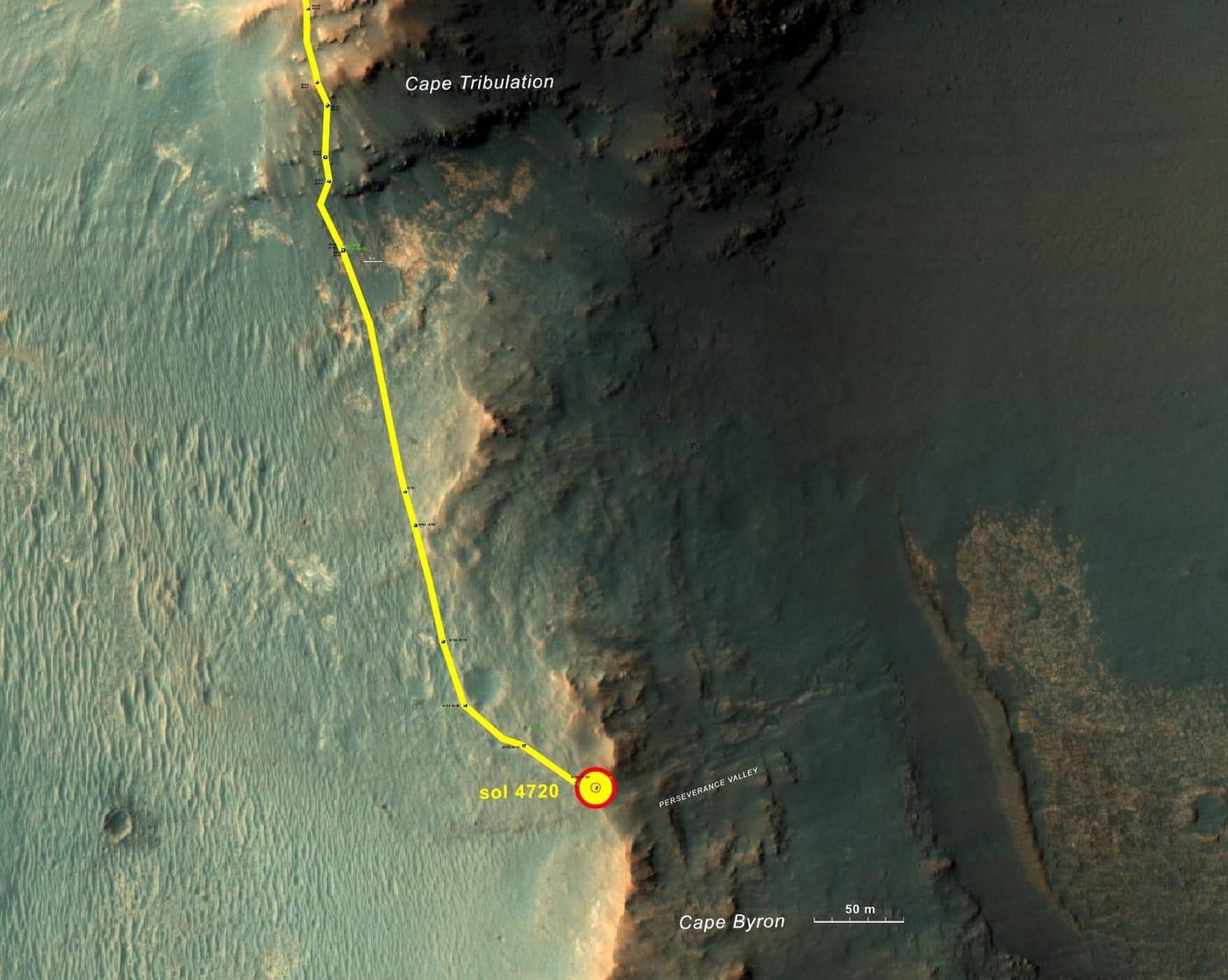 From 'Tribulation' to 'Perseverance' on Mars
