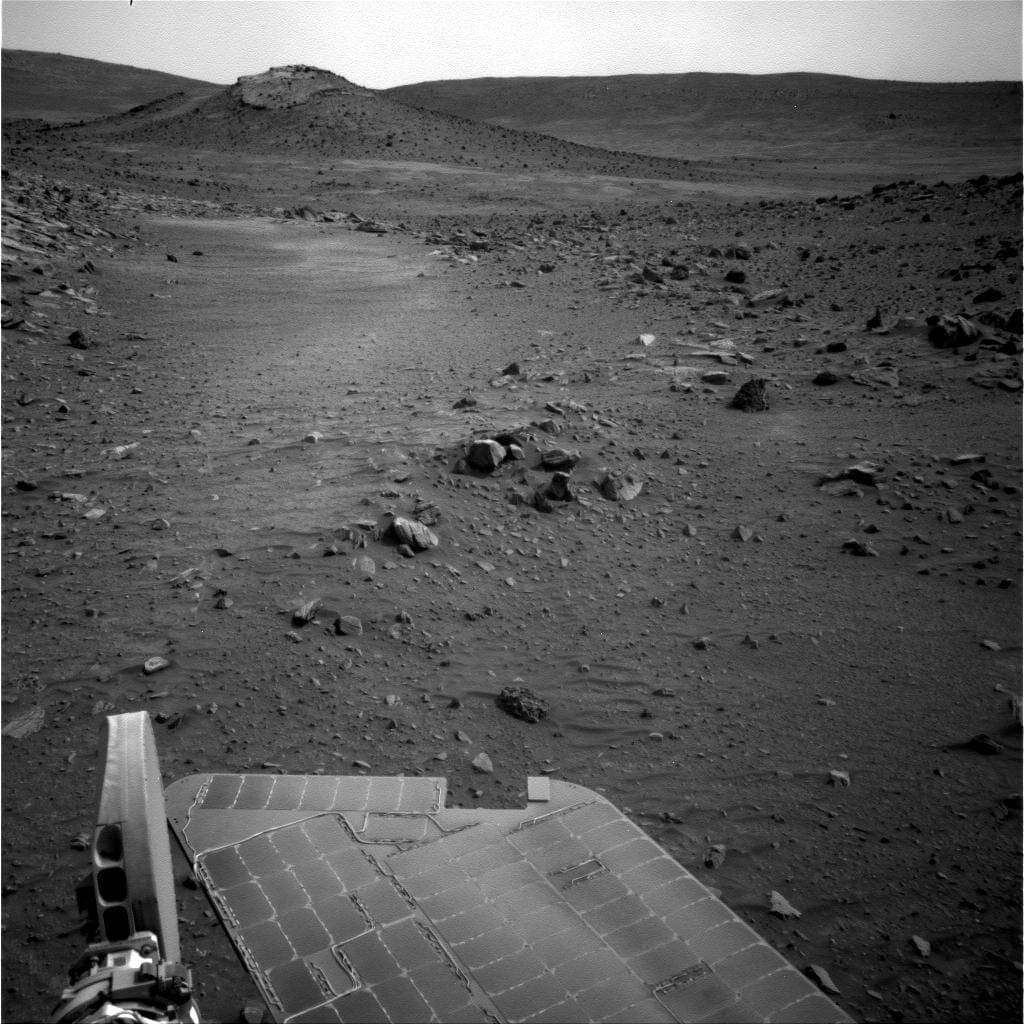 Von Braun Mound in Spirit Drive Direction