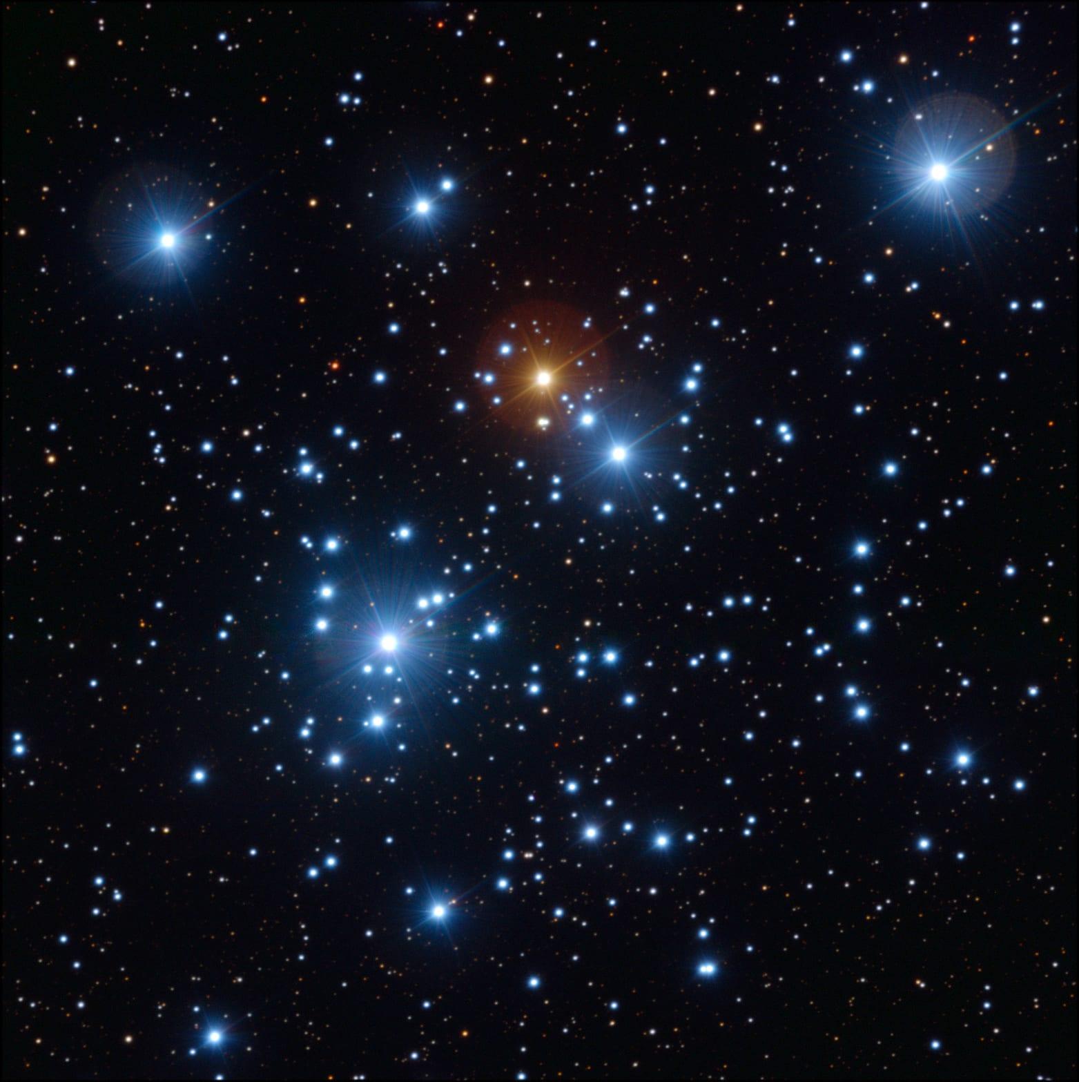 Herschel's Jewel Box — A Snapshot of the Jewel Box cluster with the ESO VLT