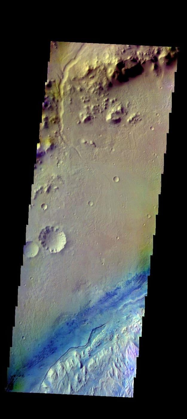 Gale Crater - False Color