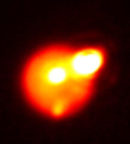 Bright Outburst on Io