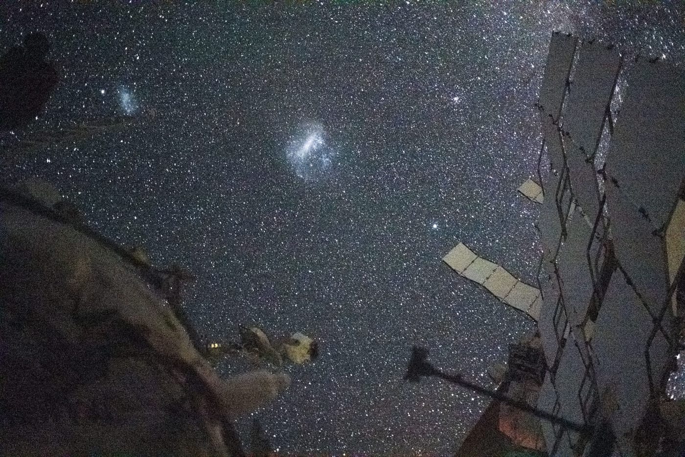 The Large Magellanic Cloud and the Small Magellanic Cloud