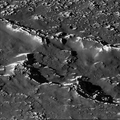 A Chain of Impact Craters on Callisto