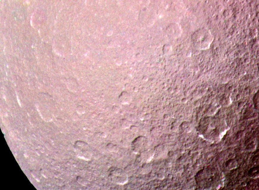 Saturn Moon Rhea