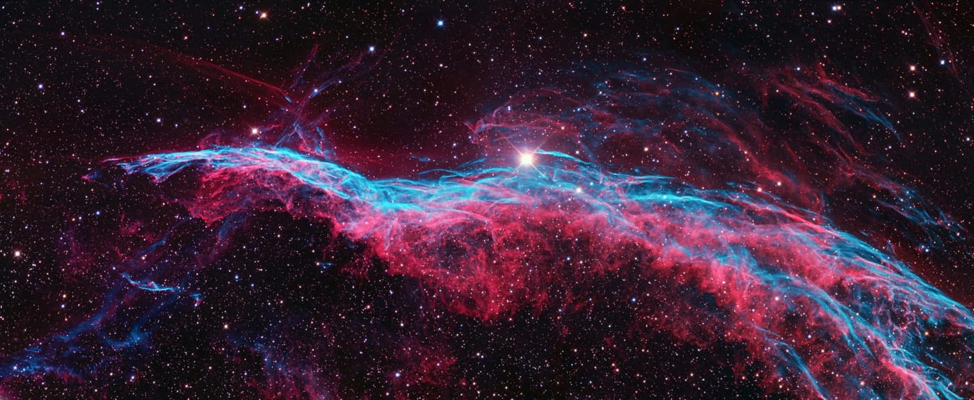 Western Veil Nebula (NGC 6960) — Veil Nebula - NGC6960