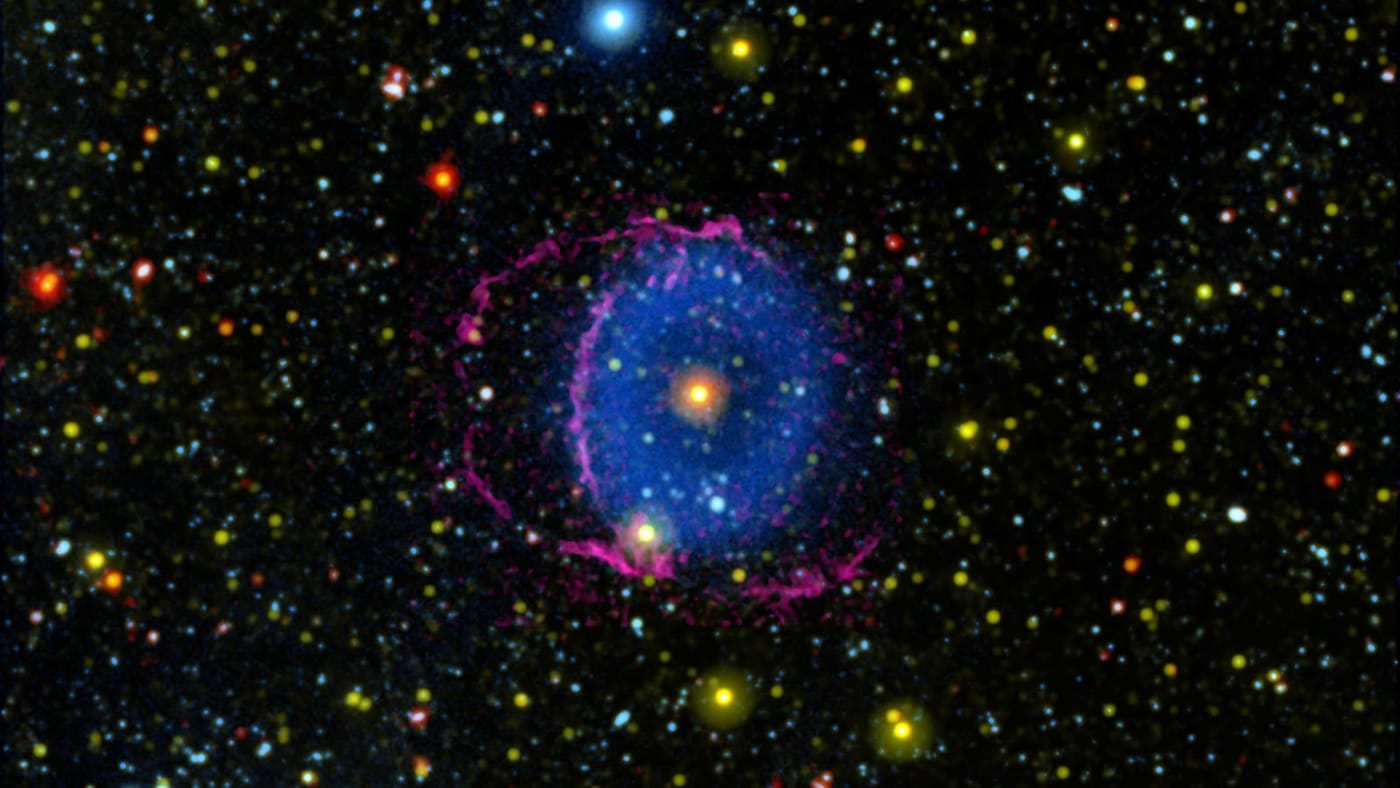 The Blue Ring Nebula