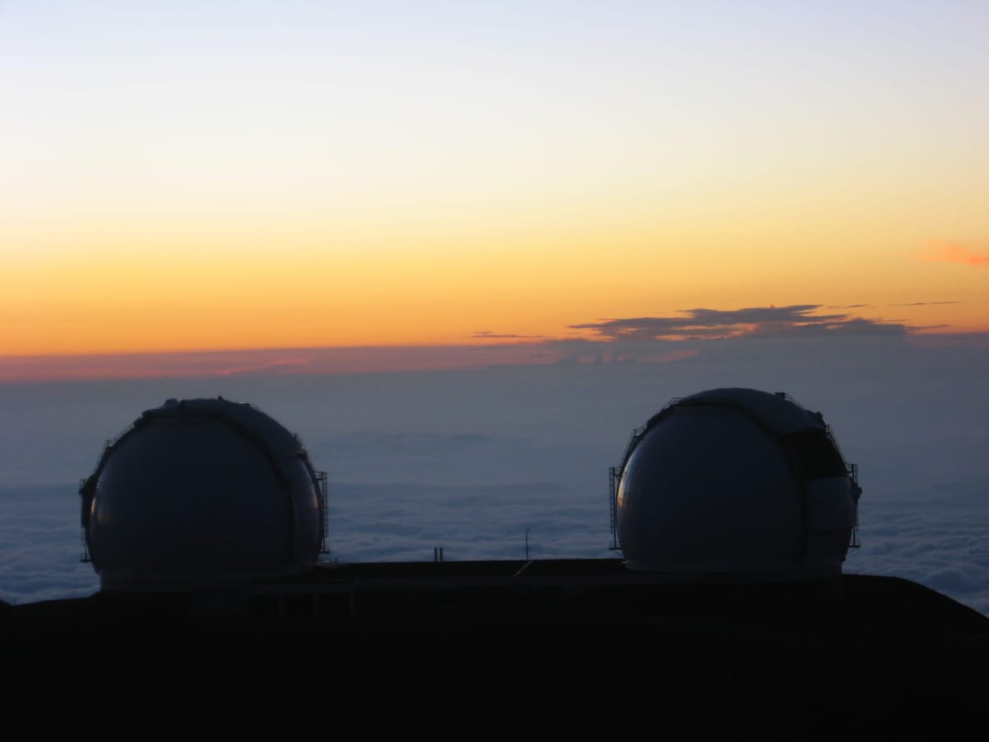 W. M. Keck Observatory — W. M. Keck Observatory at dawn